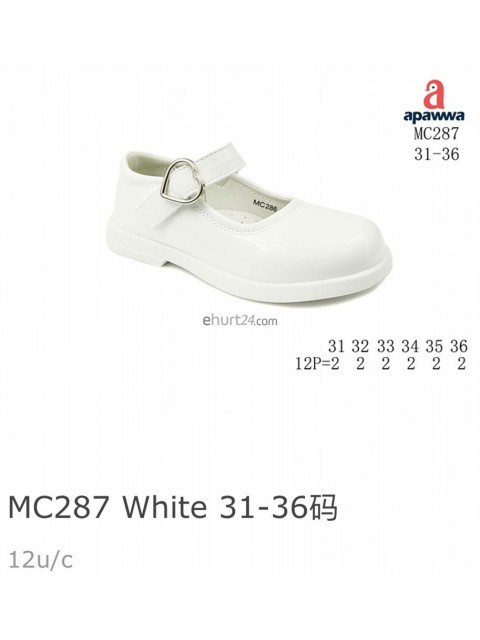 Balerinki dziecięce 31-36,MC287 BLACK