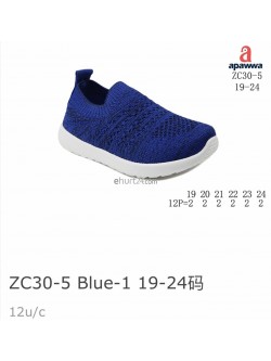 Buty sportowe dziecięce 19-24, ZC30-5 BLUE