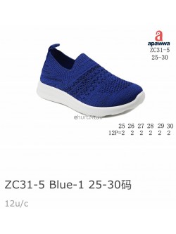 Buty sportowe dziecięce 25-30, ZC31-5 BLUE