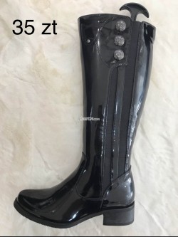 Kozaki Damskie JJ29 BLACK