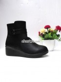 Botki damskie 1739-1BLACK