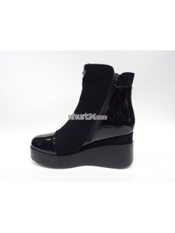 Botki damskie T2180 BLACK