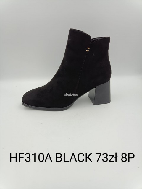 Botki damskie HF306 BLACK