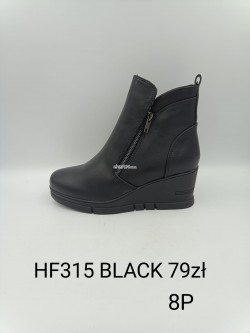 Botki damskie HF296 BLACK
