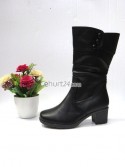 Botki damskie 881-16 BLACK