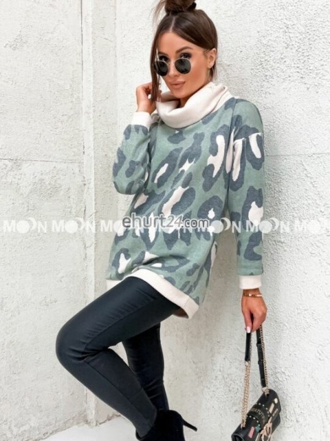 Sweter Leopard 8230 ECRI