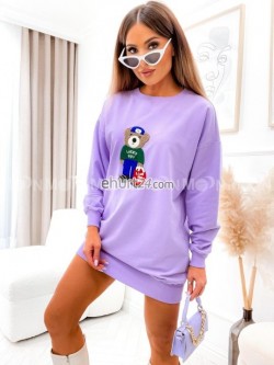 Bluza Fluffy Bear VE53 CZARNY