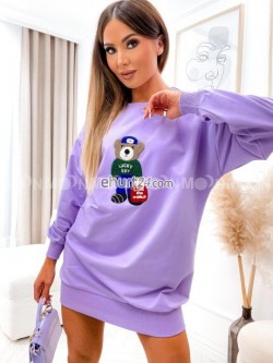 Bluza Fluffy Bear VE53 CZARNY