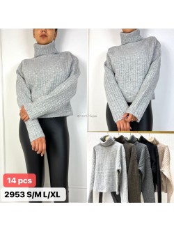 Sweter SEPT-7710 MIX-KOLOROW