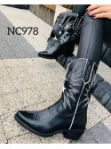 Kozaki damskie NC975 BLACK