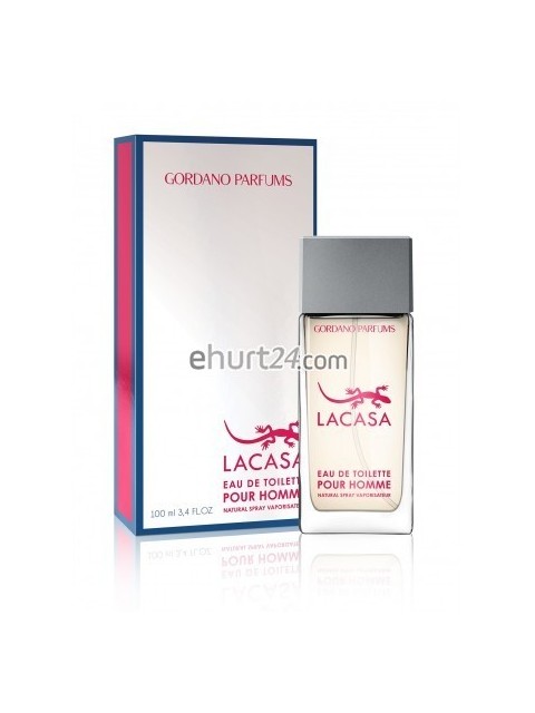 PERFUMY L110 nr 190 Woda Toaletowa Lacasa Rosso For Men "Gordano Parfums " Revers Cosmetics 50 ml
