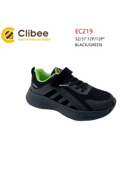 Buty sportowe Dziecięce 32-37,EC219 BLA/WHITE