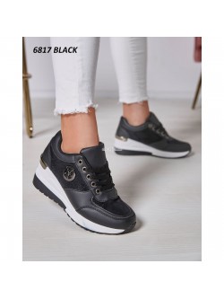 Sneakersy Damskie 6817 BLACK