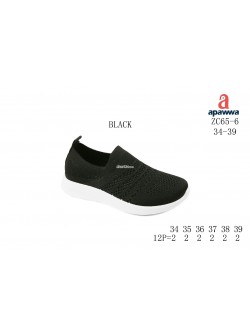 Buty sportowe dziecięce 34-39,ZC65-6 BLACK