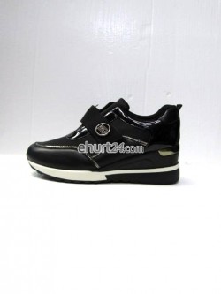 Sneakersy Damskie LO-1024 BLACK/BROWN