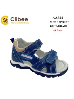 Sandały Dziecięce 21-26,AA322 BLUE/BLUE