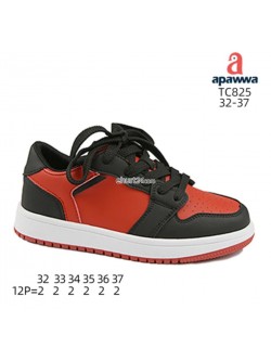 Buty sportowe Dziecięce 32/37 ,TC825 BLACK/RED