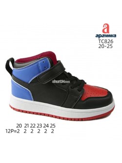 Buty sportowe Dziecięce 20-25,TC826 BLA/RED/BLUE