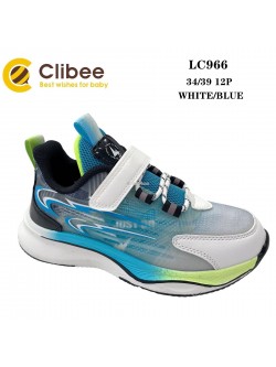 Buty sportowe Chołpięce 34-39,LC966 WHITE/BLUE