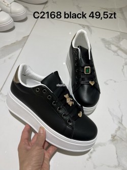 Sneakersy Damskie C2168 BLACK