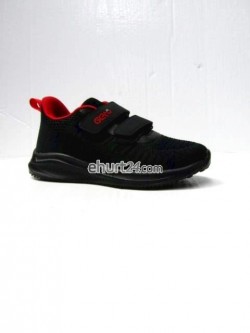 Buty sportowe Dziecięce 32-37,A215 BLACK/RED