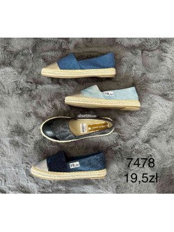 Espadryle damskie  8221