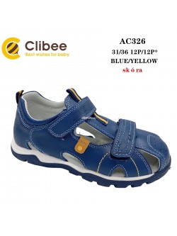 Sandały Dziecięce 31-36,AC326 BLUE/YELLOW