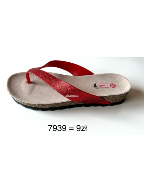 KLAPKI DAMSKIE  7939 RED