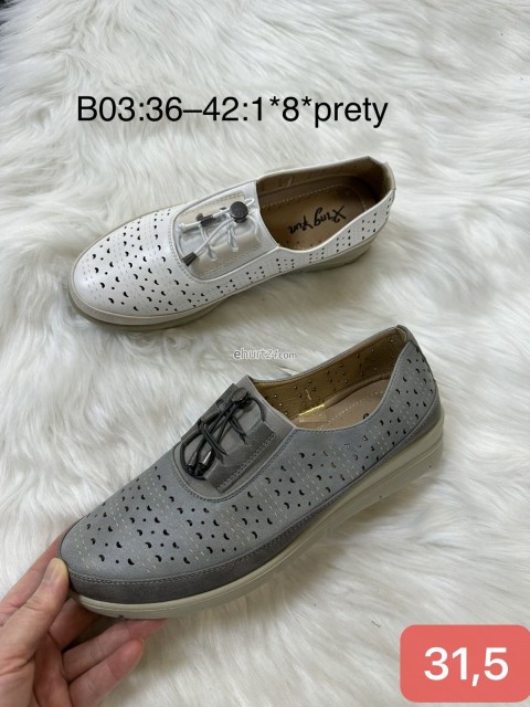 Klapki damskie C9901-3 GREY