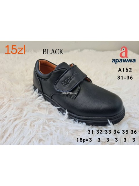 Pantofle 31-36,H600 BLACK