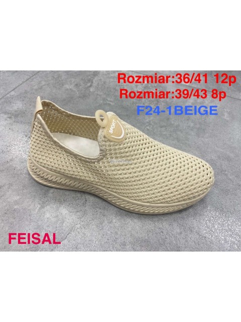 Buty Sportowe Damskie 39-42,F24-1 WHITE