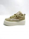 Sneakersy Damskie  8929 BEIGE