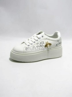 Sneakersy Damskie  NN602 WHITE