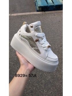 Sneakersy Damskie  8929 WHITE