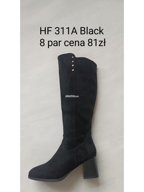 Botki damskie HF315 BLACK