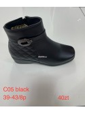 Botki Damskie 39-43 C01 BLACK