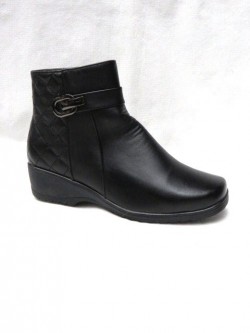 Botki Damskie 39-43, C06 BLACK