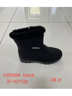 Śniegowce Damskie H2558A BLK