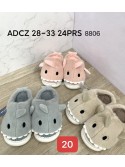 Kapcie dziecięce 30-35,MT38 BEA/GR