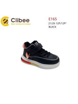 Buty Sportowe Chłopięce 21-26,E165 BLACK