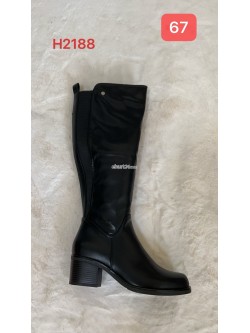 Kozaki Damskie 888-8 BLACK