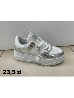 Sneakersy Damskie Q95 SILVER