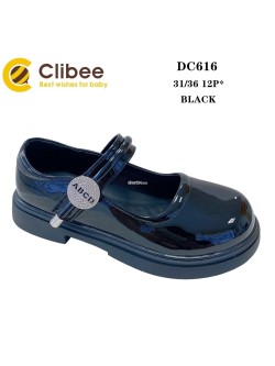 PÓŁBUTY DZIEWCZĘCE 31-36,DC612 BLK