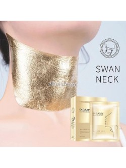 KOSMETYKI Złota Maska na Szyję Swan Neck (10sztuk)