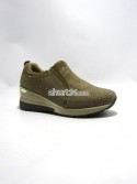 Sneakersy Damskie  J-133  KHAKI