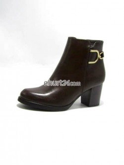 Botki Damskie 1369 BROWN