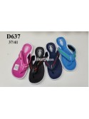 Basenowe damskie,D637 BL/NA/BLU/PINK,