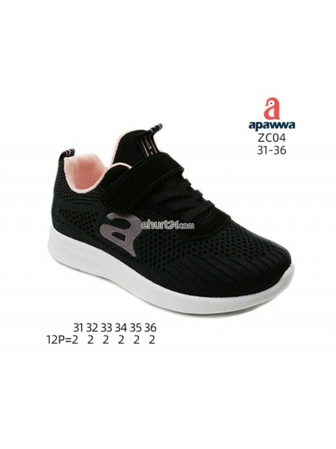 BUTY SPORTOWE Dziecięce 31-36 ,ZC04 NAVY/BLUE