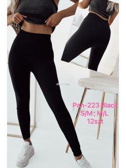 LEGGINSY DAMSKIE PAN-233 BLACK