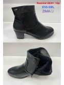 Botki damskie E55-6 BLACK